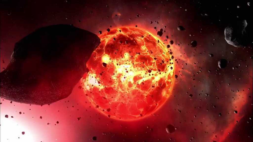 molten state of early earth